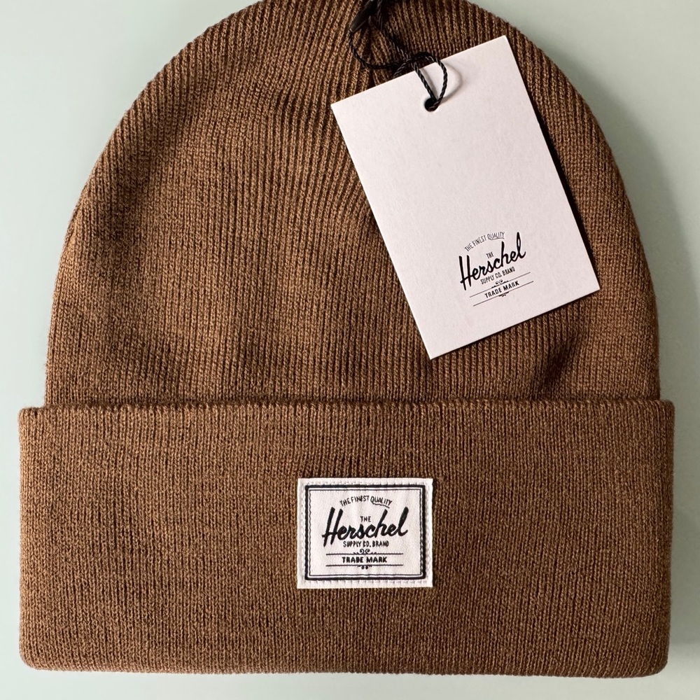 Herschel Supply Company Brown Beanie.  NWT